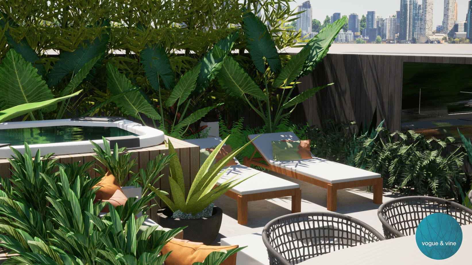 outdoor garden design Sydney | Landscape Designer Eastern Suburbs | Vogue & Vine Eastern Suburbs garden design company