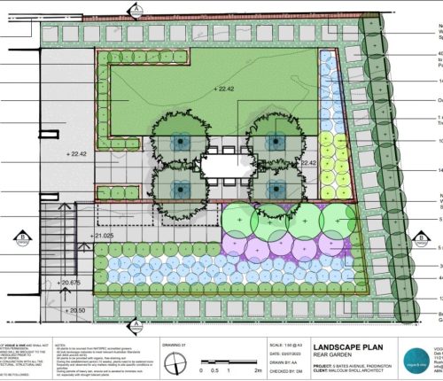 Council DA landscape plans